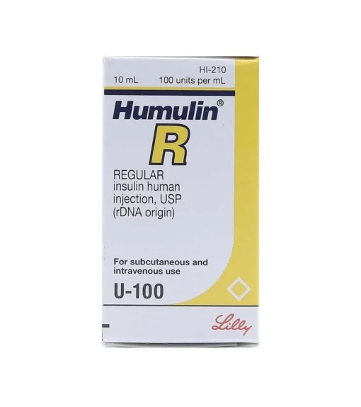 Buy Humulin R 100IU Vial - Myroidshop | Insulin for Diabetes